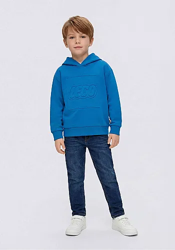 LWSKY 600 - HOODED SWEATSHIRT 557 • Blue - 1