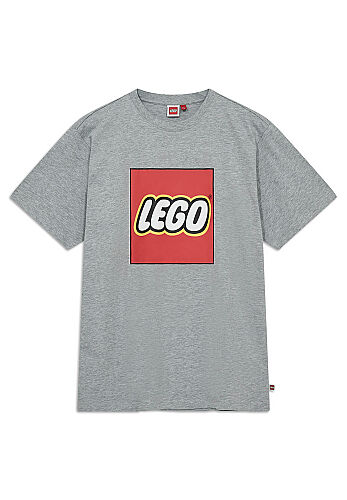 LWTACE 201 - T-SHIRT S/S 912 • Grey Melange - 1