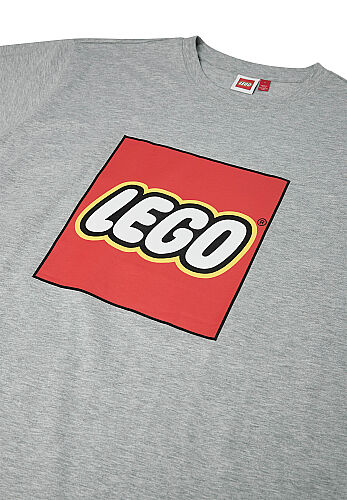LWTACE 201 - T-SHIRT S/S 912 • Grey Melange - 3