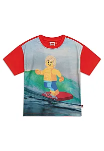 LWTAJ 215 - T-SHIRT S/S 349 • Red - 2