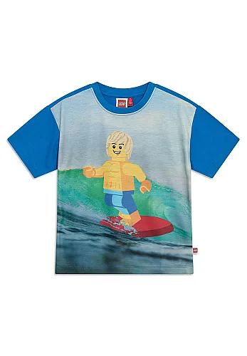 LWTAJ 215 - T-SHIRT S/S 557 • Blue - 2