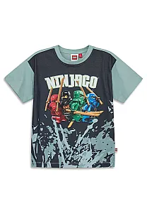 LWTAJ 310 - T-SHIRT S/S 8005 • Blue green - 1