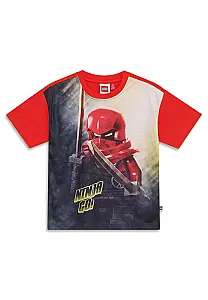 LWTAJ 312 - T-SHIRT S/S 349 • Red - 1