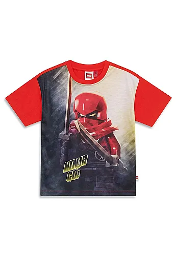 LWTAJ 312 - T-SHIRT S/S 349 • Red - 1