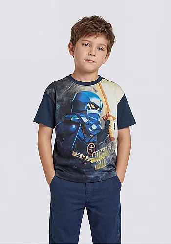 LWTAJ 312 - T-SHIRT S/S 590 • Dark Navy - 1