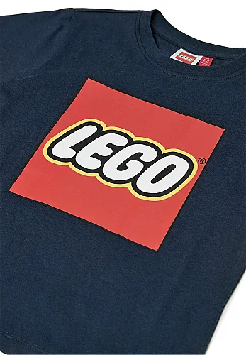 LWTANO 631 - T-SHIRT S/S 590 • Dark Navy - 4
