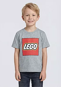 LWTANO 631 - T-SHIRT S/S 912 • Grey Melange - LEGO®