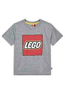 LWTANO 631 - T-SHIRT S/S 912 • Grey Melange - 2