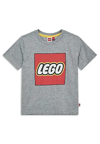 LWTANO 631 - T-SHIRT S/S 912 • Grey Melange - 2