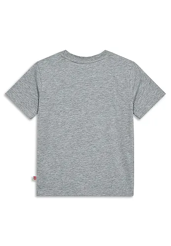 LWTANO 631 - T-SHIRT S/S 912 • Grey Melange - 3