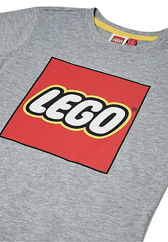 LWTANO 631 - T-SHIRT S/S 912 • Grey Melange - 4