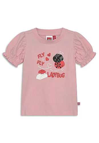 LWTULIP 201 - T-SHIRT S/S 408 • Rose - 3