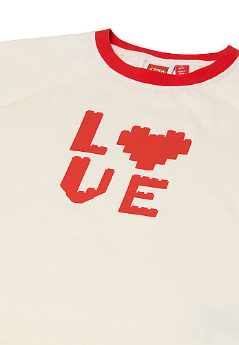 LWTUNA 202 - T-SHIRT S/S 138 • Off White - 3