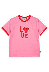 LWTUNA 202 - T-SHIRT S/S 449 • Pink - LEGO®