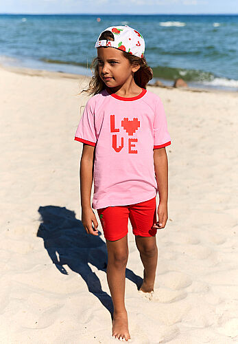 LWTUNA 202 - T-SHIRT S/S 449 • Pink - 5