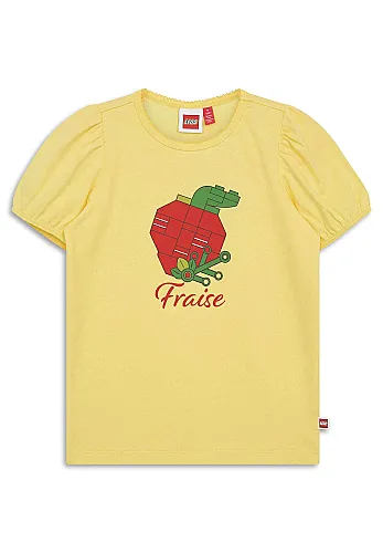 LWTUNA 204 - T-SHIRT S/S 239 • Light Yellow - 2