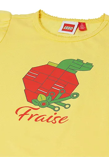 LWTUNA 204 - T-SHIRT S/S 239 • Light Yellow - 4