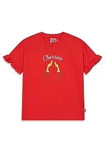 LWTUNA 205 - T-SHIRT S/S 349 • Red - 2