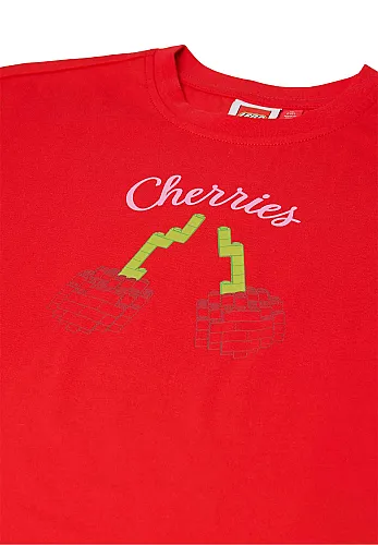 LWTUNA 205 - T-SHIRT S/S 349 • Red - 3