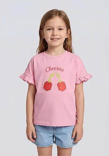 LWTUNA 205 - T-SHIRT S/S 449 • Pink - 1