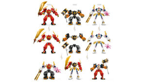 71808 Ninjago Kai's Elemental Fire Mech - 6