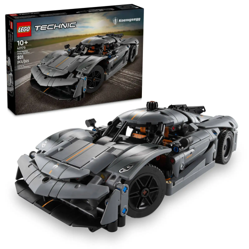 42173 Technic Koenigsegg Jesko Absolut Gray Hypercar - 1