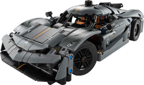 42173 Technic Koenigsegg Jesko Absolut Gray Hypercar - 4
