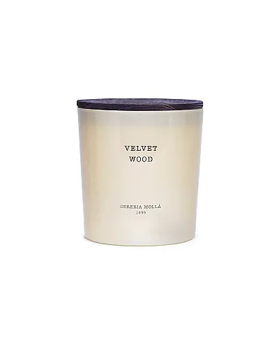 velvet wood candle 600gr - 1